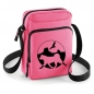 Preview: American Akita Motive (Shoulder bag V2 - Pink)