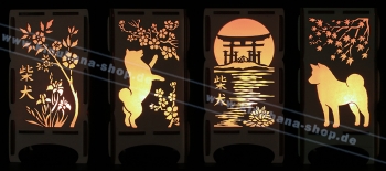 Japanese style Shiba Lantern (medium)